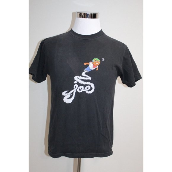 Hebru Brantley x Joe Fresh Goods Black Tee T Shirt Chicago Rare vtg Mens Medium